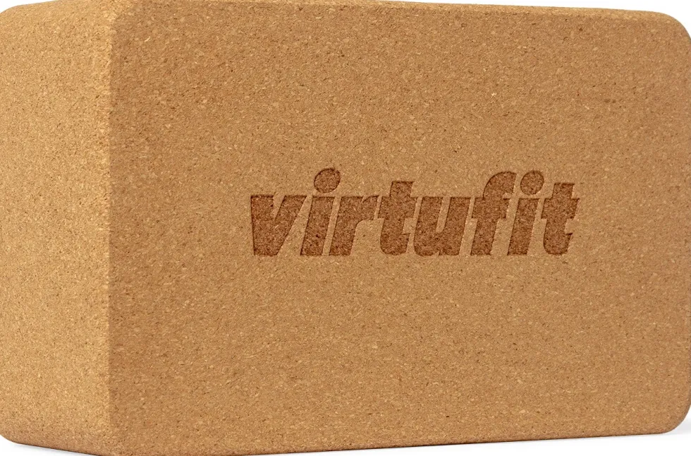 VirtuFit Premium Kurk Yoga Kit - 4-Delig - Ecologisch