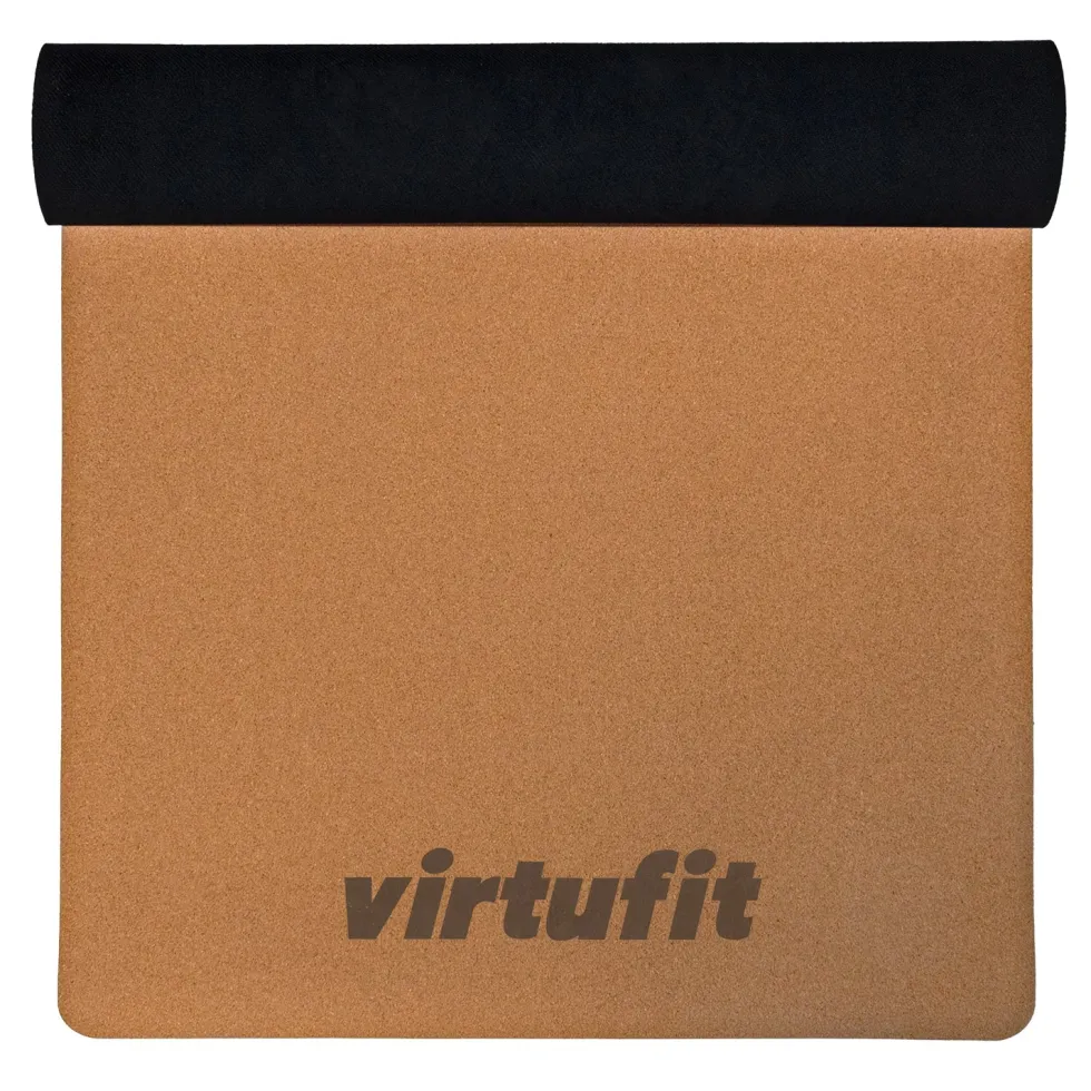 VirtuFit Premium Kurk Yogamat - Ecologisch - 183 x 61 x 0,5 cm