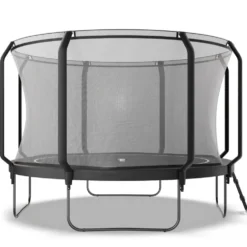 VirtuFit Premium Trampoline met Veiligheidsnet - Zwart - 366 cm