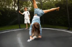 VirtuFit Premium Trampoline met Veiligheidsnet - Zwart - 305 cm