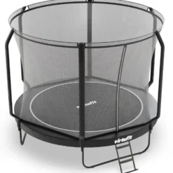 VirtuFit Premium Trampoline met Veiligheidsnet - Zwart - 305 cm