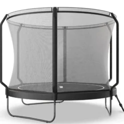 VirtuFit Premium Trampoline met Veiligheidsnet - Zwart - 305 cm