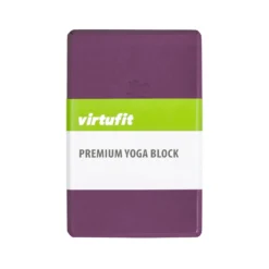 VirtuFit Premium Yoga Blok - EVA Foam - Mulberry