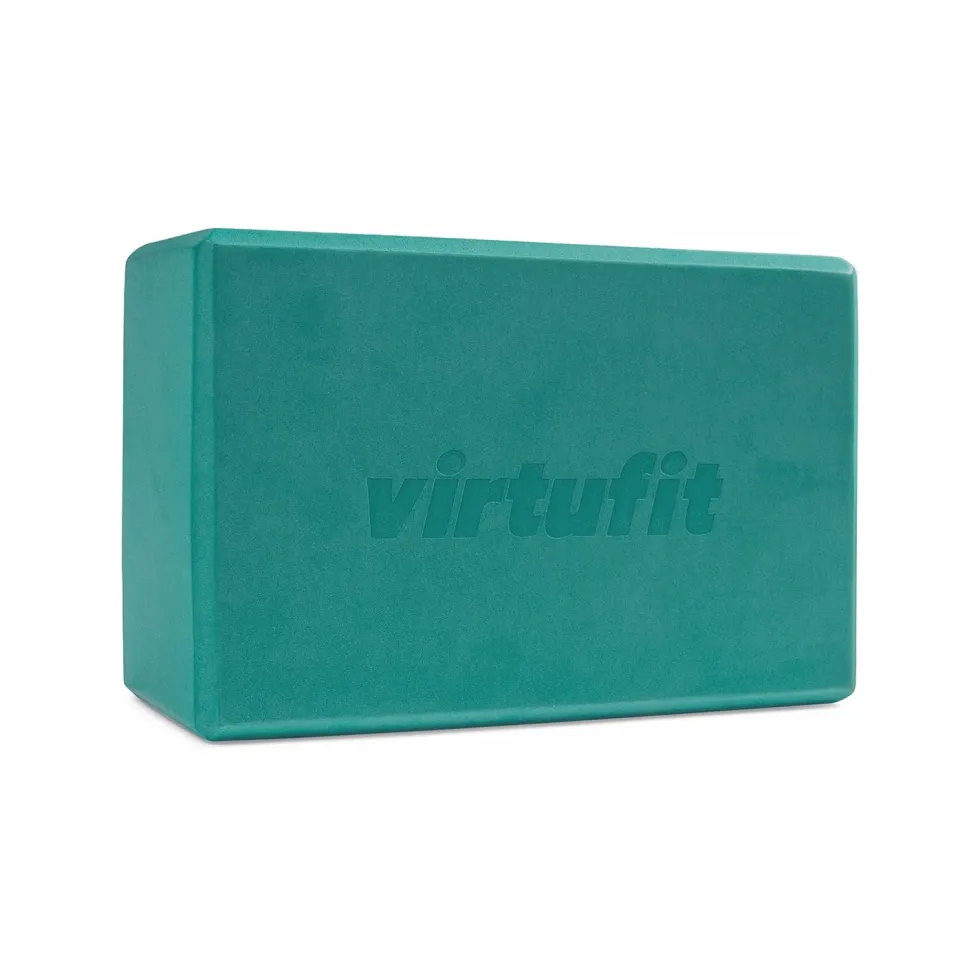 VirtuFit Premium Yoga Blok - EVA Foam - Ocean Green