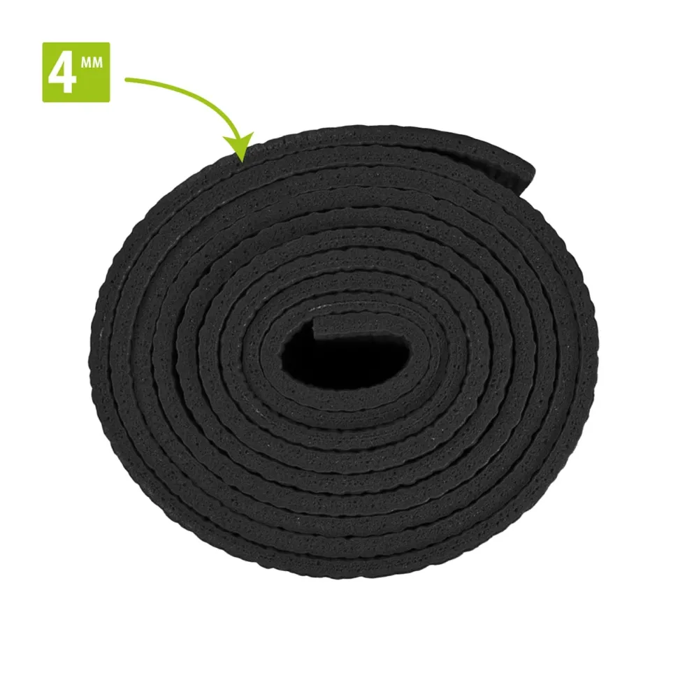 VirtuFit Premium Yogamat - 183 x 61 x 0,4 cm - Onyx Black