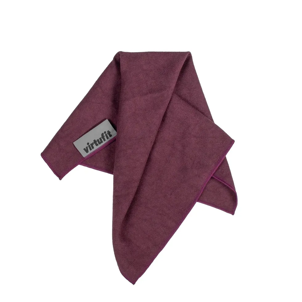 VirtuFit Premium Yoga Microvezel Handdoek - 76 x 51 cm - Mulberry