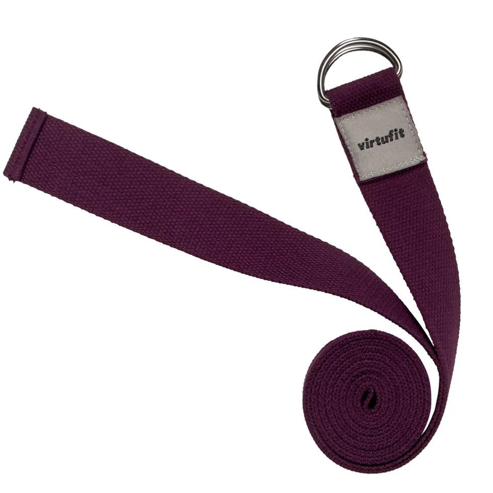 VirtuFit Premium Yoga Riem - 250 cm - Mulberry