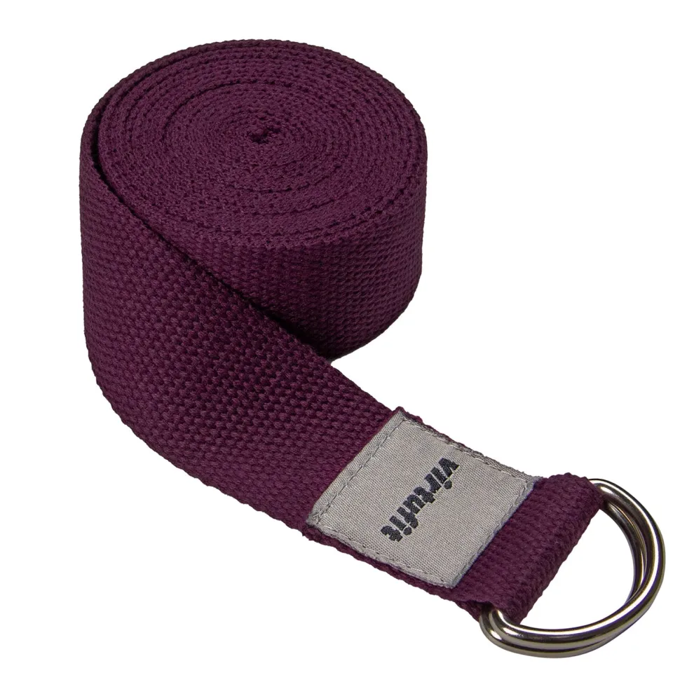 VirtuFit Premium Yoga Riem - 250 cm - Mulberry