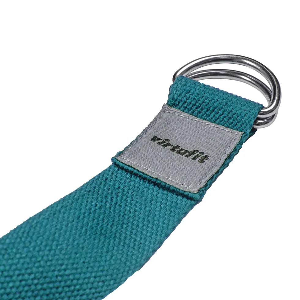 VirtuFit Premium Yoga Riem - 250 cm - Ocean Green