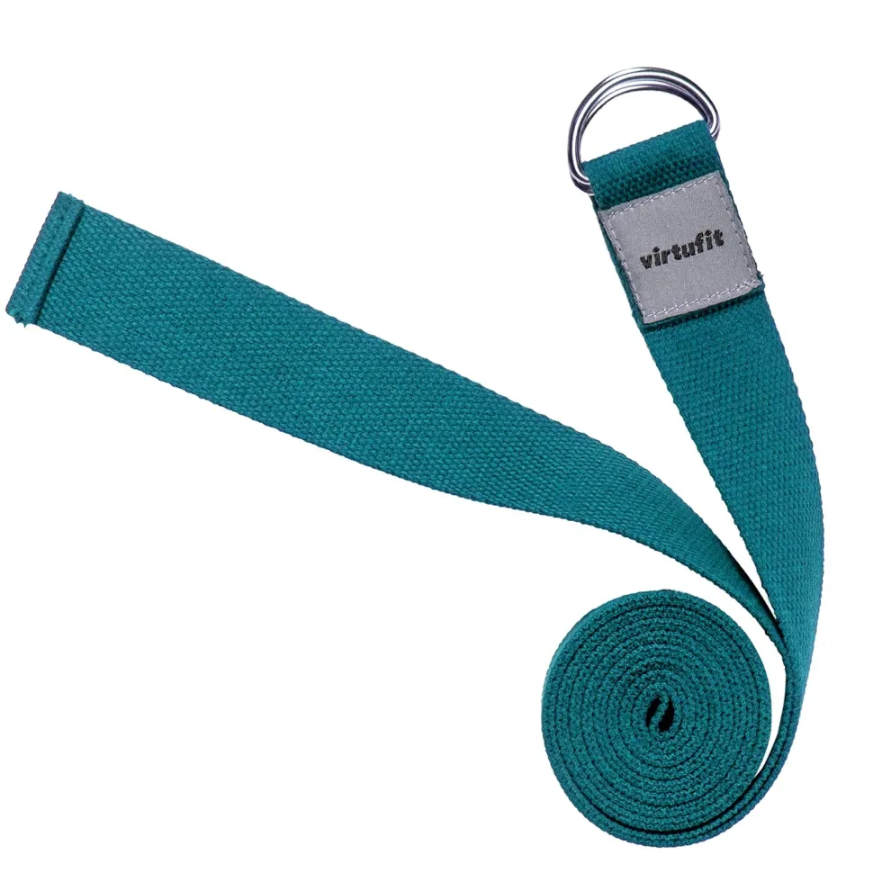 VirtuFit Premium Yoga Riem - 250 cm - Ocean Green