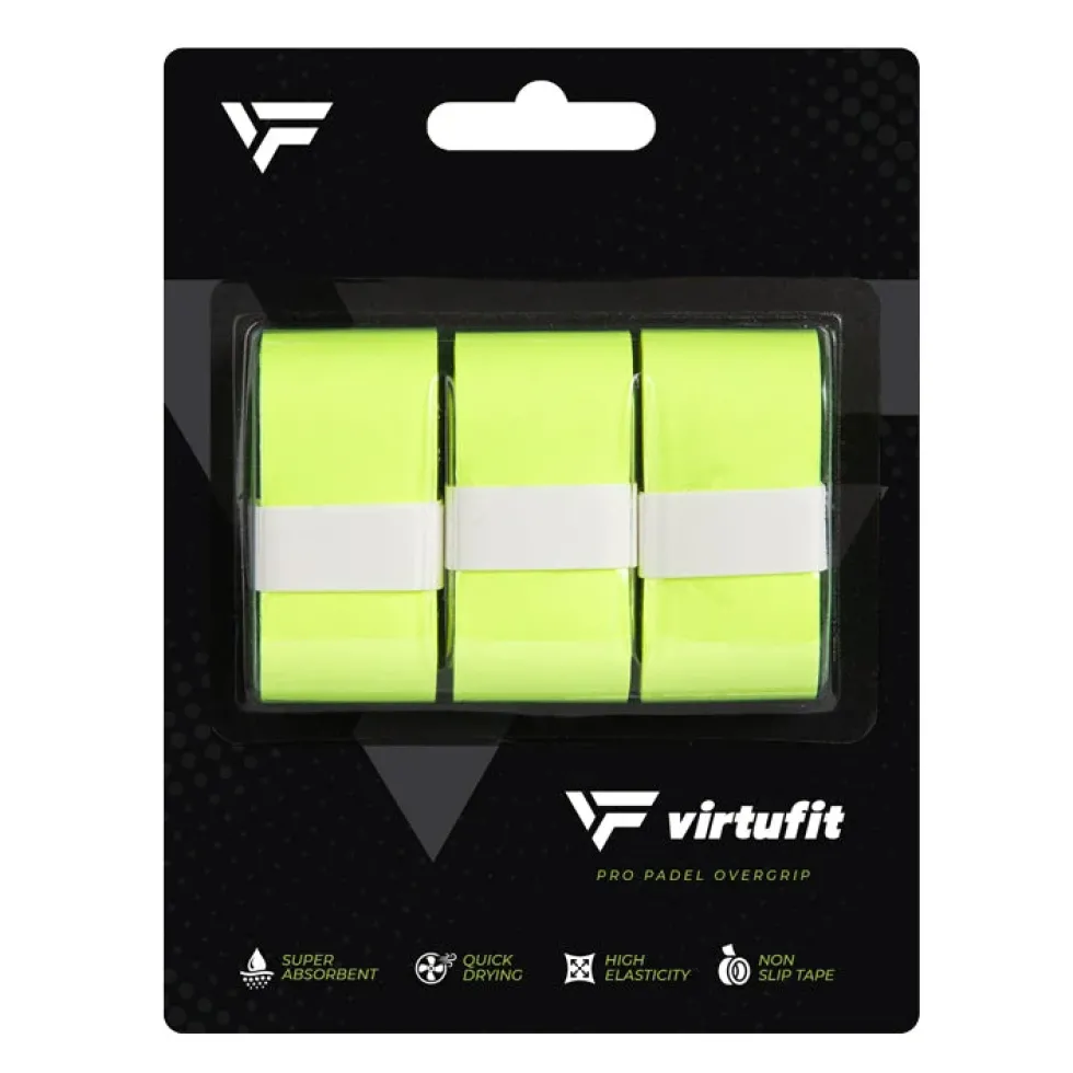 VirtuFit Pro Padel Overgrip - Neon Groen