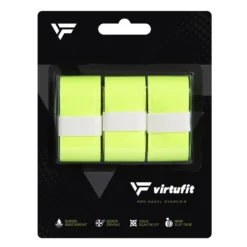 VirtuFit Pro Padel Overgrip - Neon Groen - 9 Stuks