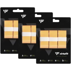 VirtuFit Pro Padel Overgrip - Orange - 9 Stuks