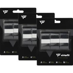 VirtuFit Pro Padel Overgrip - Zwart - 9 Stuks