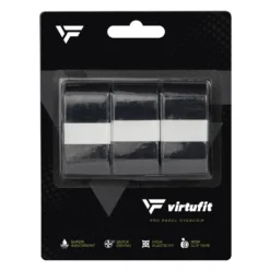 VirtuFit Pro Padel Overgrip - Zwart - 9 Stuks