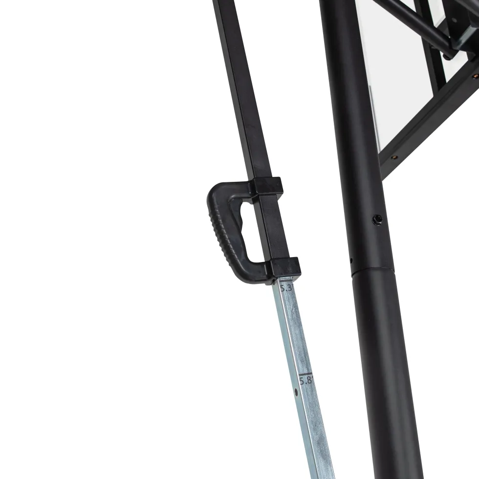 VirtuFit Pro Verstelbare Basketbalpaal - 150 tot 305 cm
