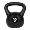 VirtuFit PVC Kettlebell - 10 kg - Zwart