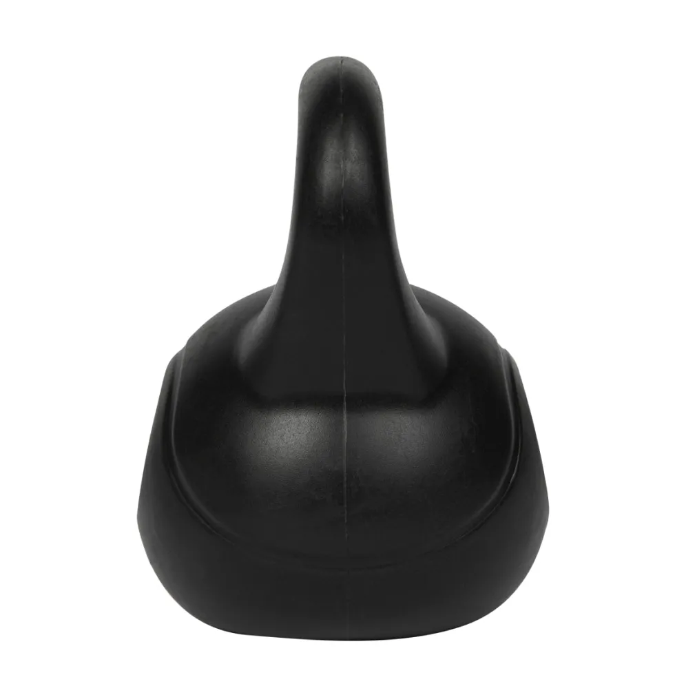 VirtuFit PVC Kettlebell - 10 kg - Zwart