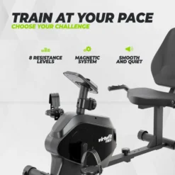 VirtuFit RB100 Recumbent Bike Ligfiets - 2026 model