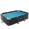 VirtuFit Rechthoekig Zwembad - 300 x 210 x 66 cm - Antraciet