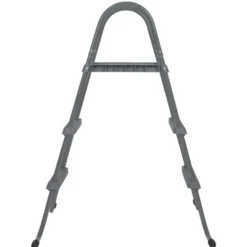 VirtuFit Rechthoekig Zwembad - 300 x 210 x 66 cm - Compleet Pakket - Antraciet