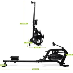 VirtuFit Roeitrainer Pro Water Resistance Row 1000
