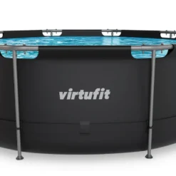 VirtuFit Rond Zwembad - Ø366 x 100 cm - Antraciet