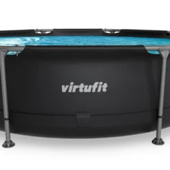 VirtuFit Rond Zwembad - Ø305 x 76 cm - Antraciet