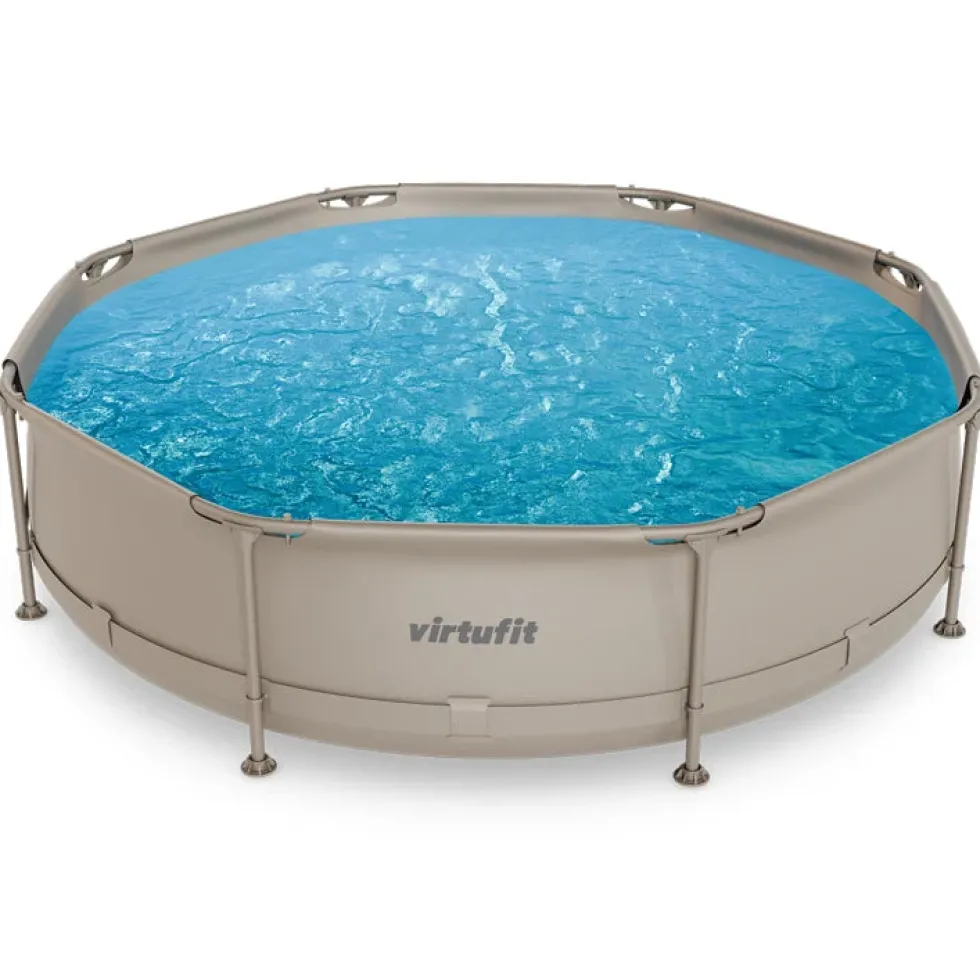 VirtuFit Rond Zwembad - Ø305 x 76 cm - Beige
