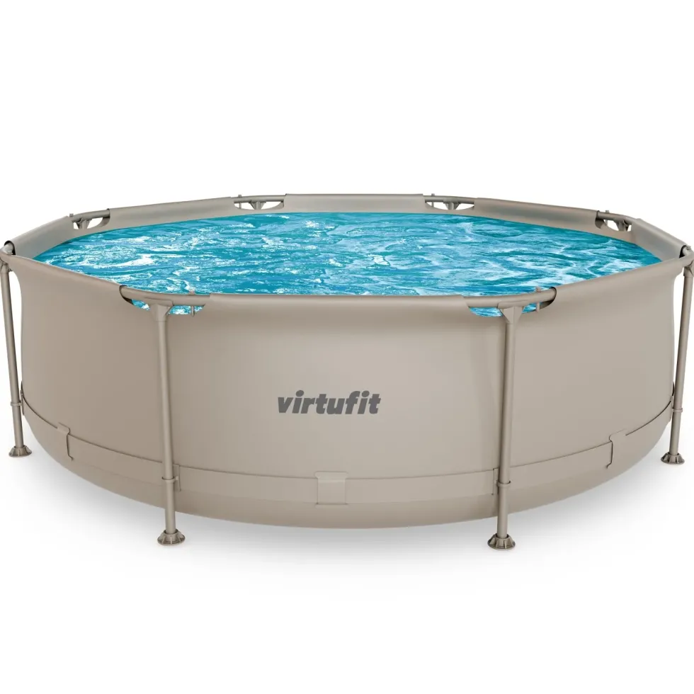 VirtuFit Rond Zwembad - Ø244 x 76 cm - Beige