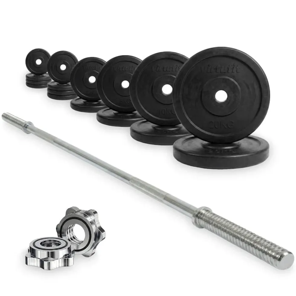 VirtuFit Rubberen Halterset - 90kg