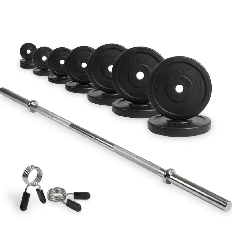 VirtuFit Rubberen Halterset - 120kg
