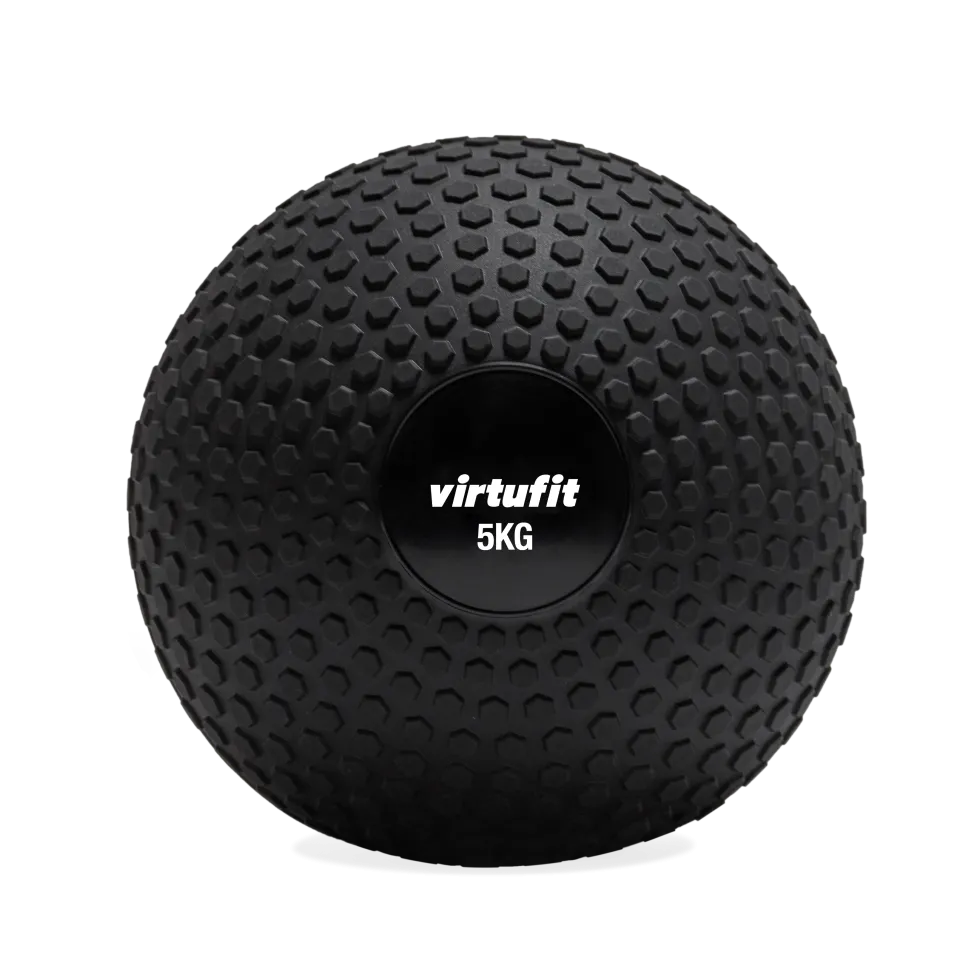 VirtuFit Slam Ball - Fitness Bal - 5 kg - Zwart
