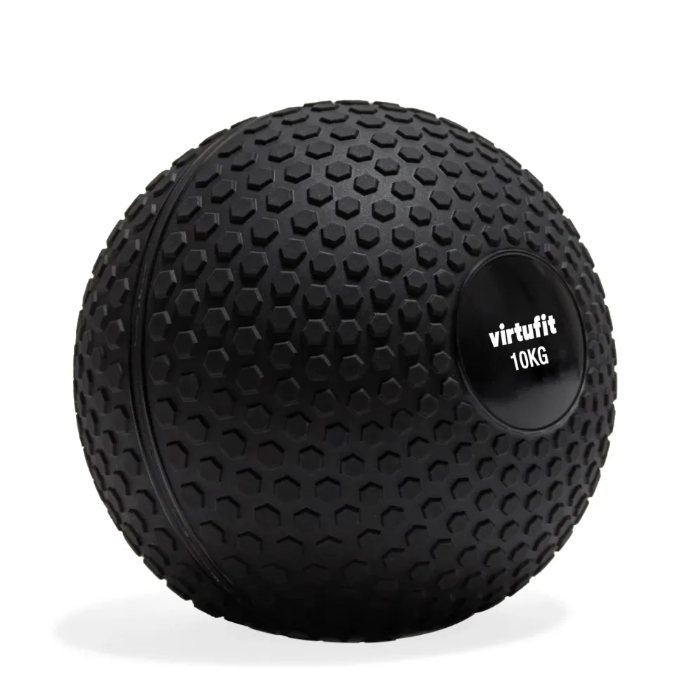 VirtuFit Slam Ball - Fitness Bal – 10 kg – Zwart
