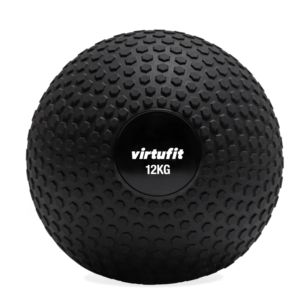 VirtuFit Slam Ball - Fitness Bal - 12 kg - Zwart