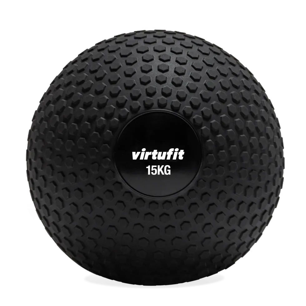 VirtuFit Slam Ball - Fitness Bal - 15 kg - Zwart