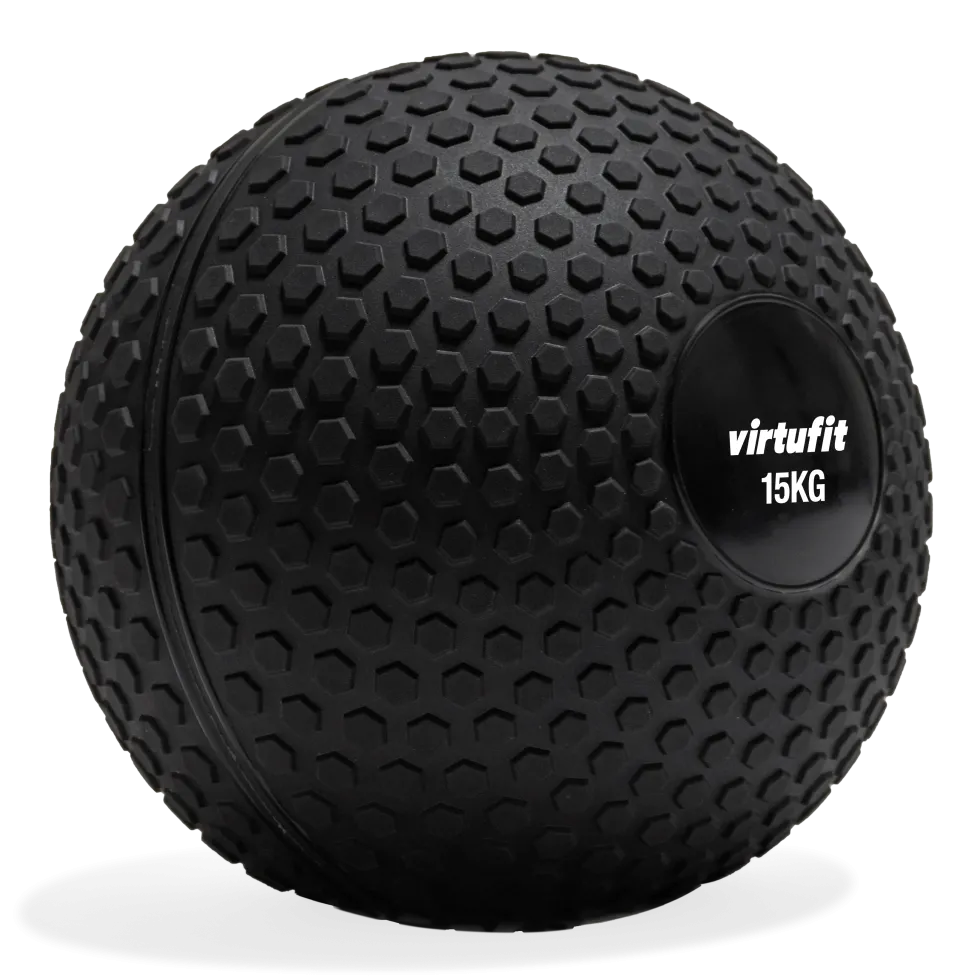 VirtuFit Slam Ball - Fitness Bal - 15 kg - Zwart