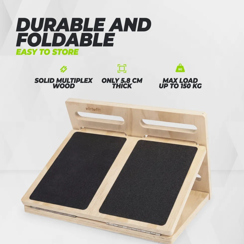 VirtuFit Slant Board - 4 standen - Hout