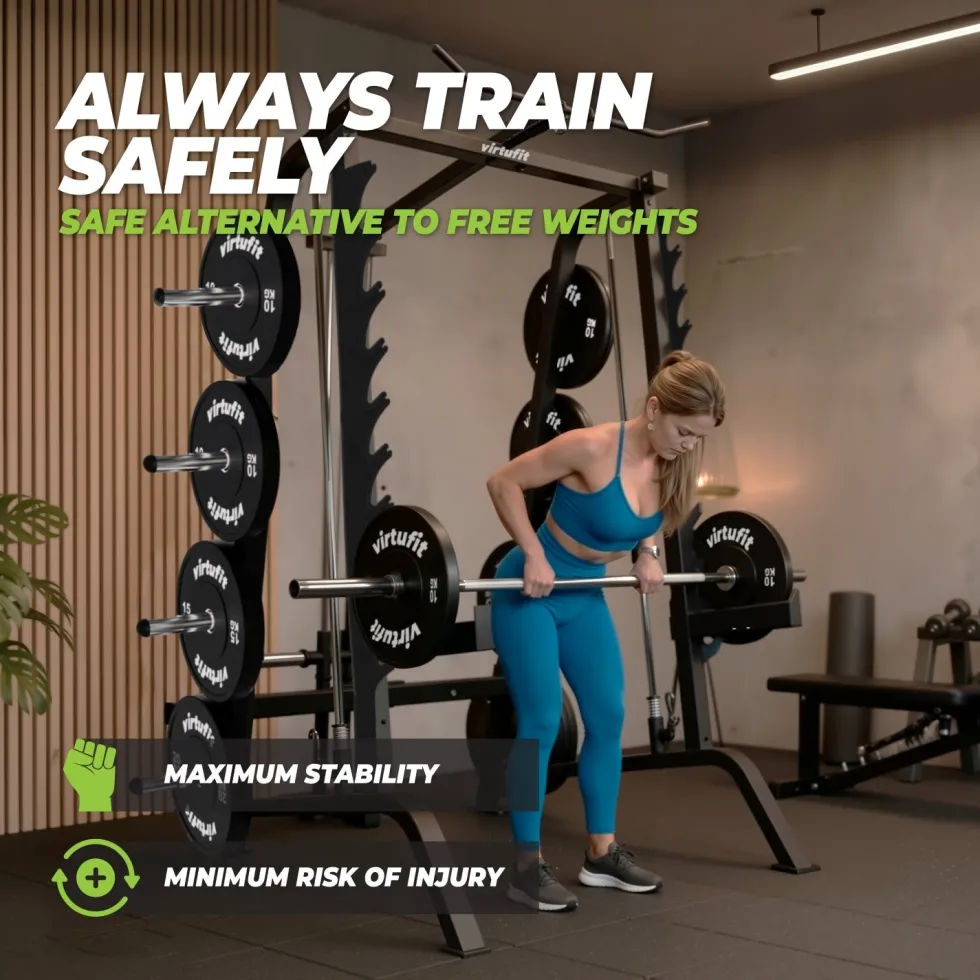 VirtuFit SM100 Smith Machine - Inclusief Pulley Station - Krachtstation
