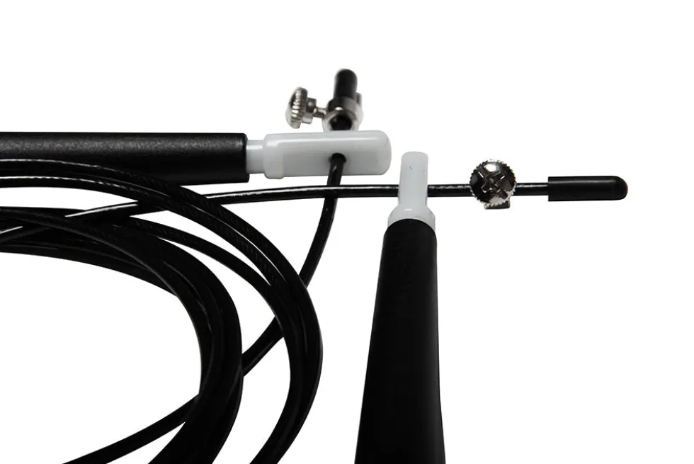 VirtuFit Speedrope - Springtouw - Verstelbaar - Zwart
