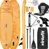 VirtuFit Supboard Cruiser 305 - Oranje - Met Kajak zitje, accessoires en draagtas