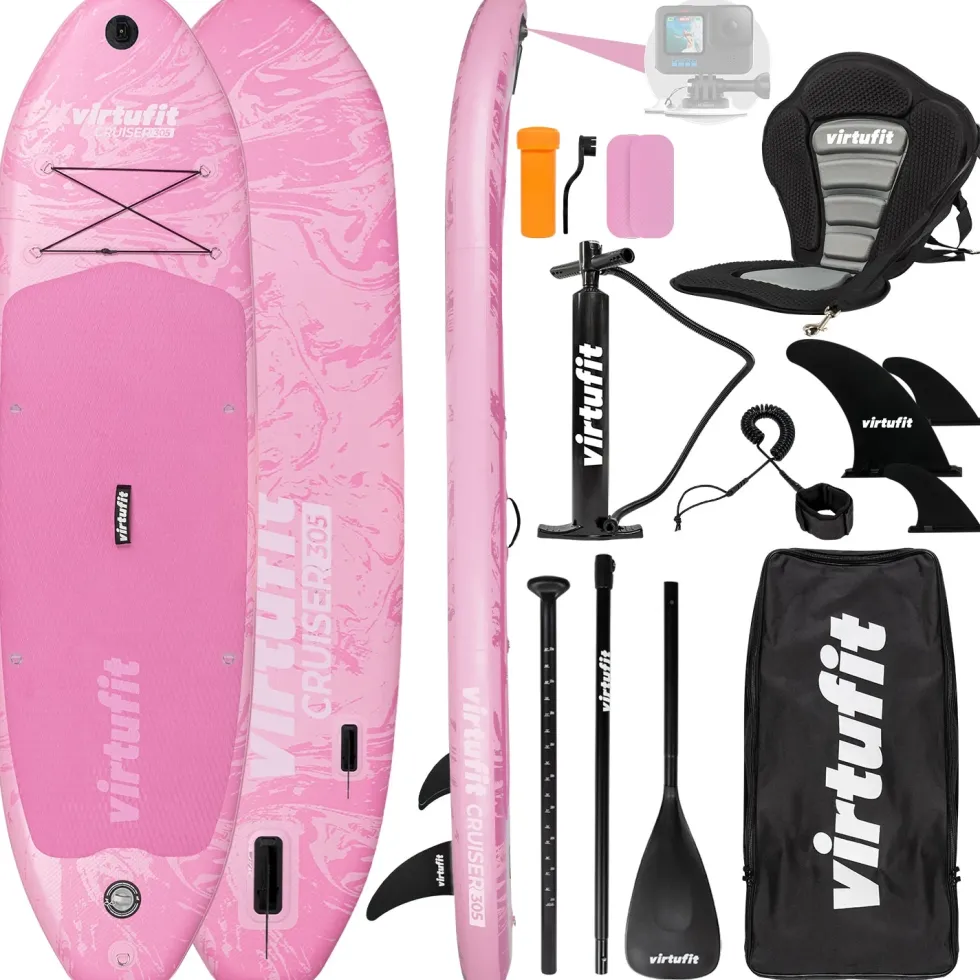 VirtuFit Supboard Cruiser 305 - Pink - Met Kajak zitje, accessoires en draagtas
