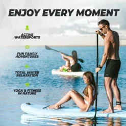 VirtuFit Supboard Cruiser 305 - Turquoise - Met Kajak zitje, accessoires en draagtas
