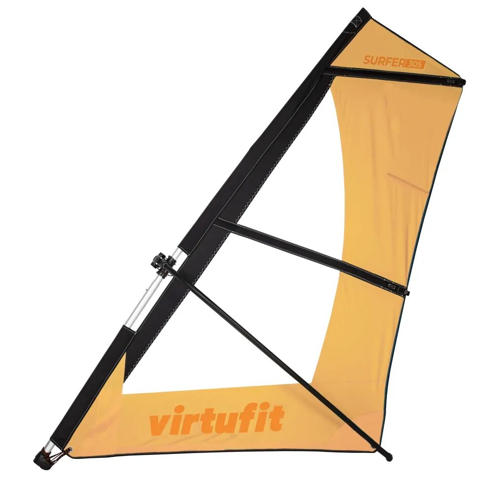 Virtufit Supboard Surfer 305 - Oranje - Inclusief Windzeil en accessoires