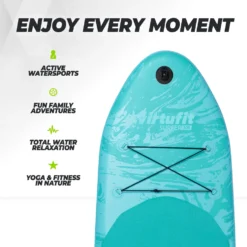Virtufit Supboard Surfer 305 - Pink - Inclusief Windzeil en accessoires