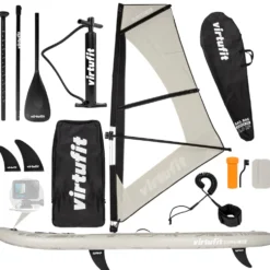 Virtufit Supboard Surfer 305 - Sand Beige - Inclusief Windzeil en accessoires