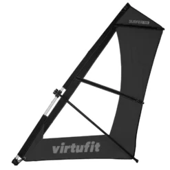 Virtufit Supboard Surfer 305 - Zwart - Inclusief Windzeil en accessoires