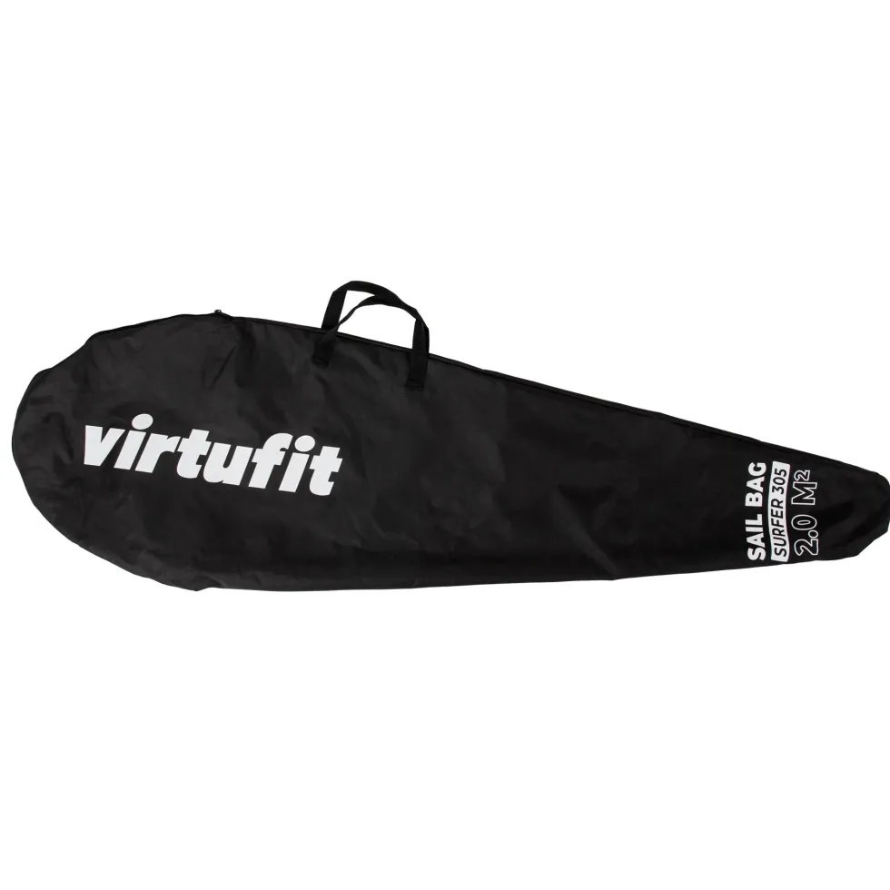 Virtufit Supboard Surfer 305 - Zwart - Inclusief Windzeil en accessoires