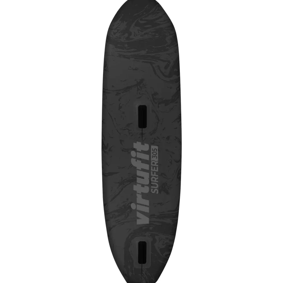 Virtufit Supboard Surfer 305 - Zwart - Inclusief Windzeil en accessoires