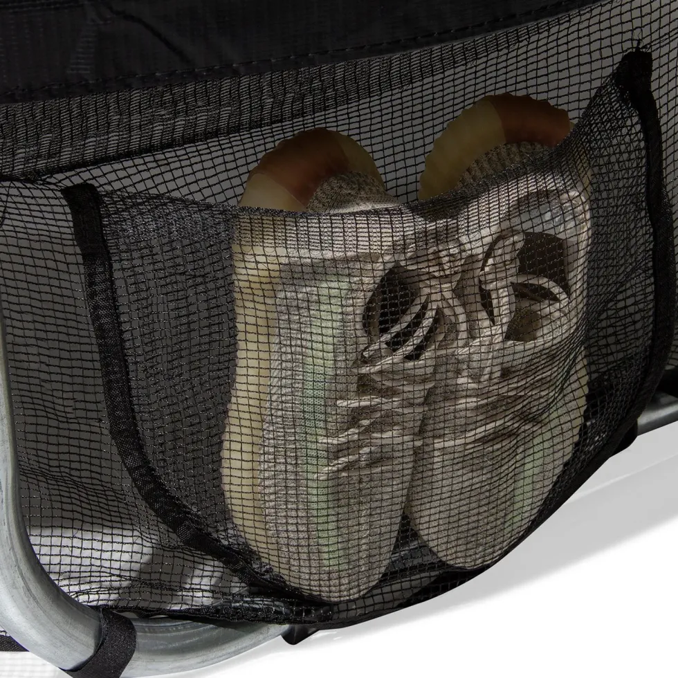 VirtuFit Trampolinerok met Opbergvak - Veiligheidsnet - 251 cm